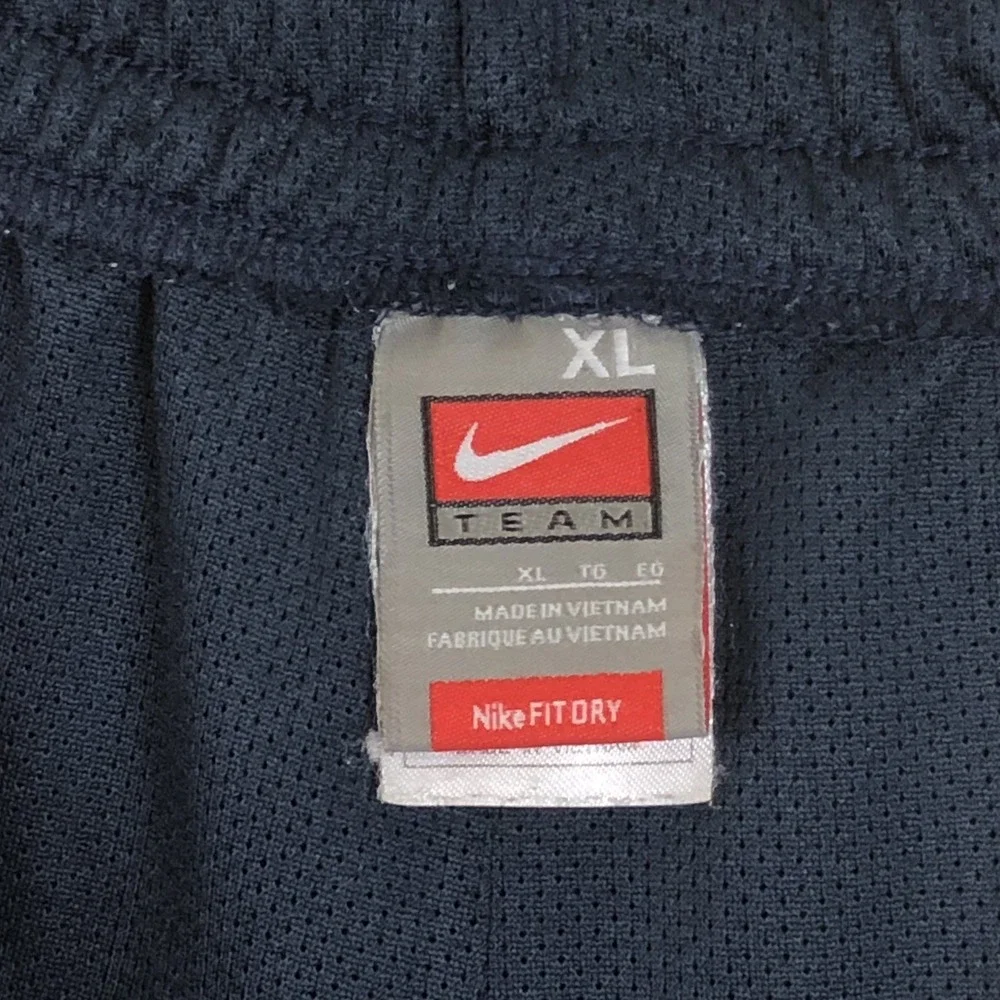 Nike Team Virginia Cavaliers Lacrosse Shorts Sz XL Navy Orange NCAA Retro Y2K